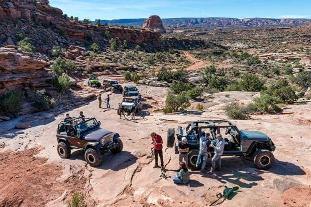 jeeps on moab adventure