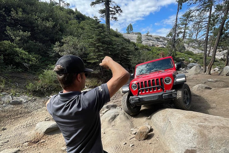 driving instruction on the rubicon