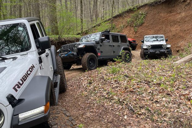 row of jeeps near nashville