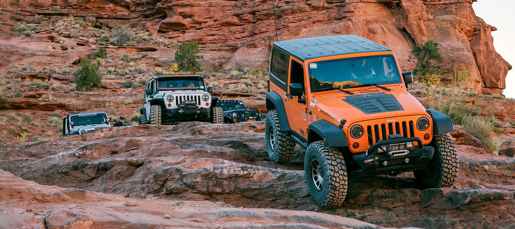 moab orange jeep